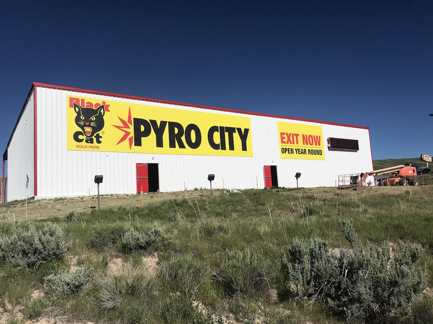 Evanston, Wyoming - Pyro City